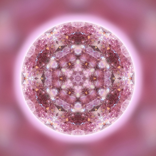An enchanting Crystal Wedding Mandala, made for Ingrid and Gbolohan